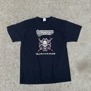 Pathfinder Society RPG Year Of The Demon T-Shirt Promo Board Game Shirt XL